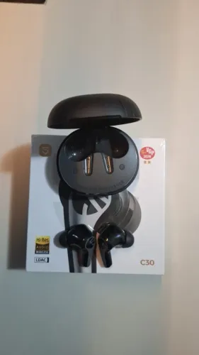 Fone SoundPeats C30 com LDAC - Aberto e testado - Está como Novo