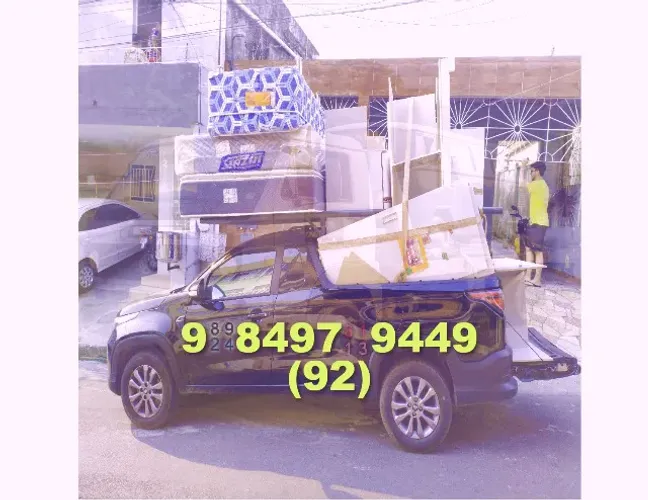 Frete disponível em Novo Aleixo, Cidade Nova, Coroado e Novo Horizonte!