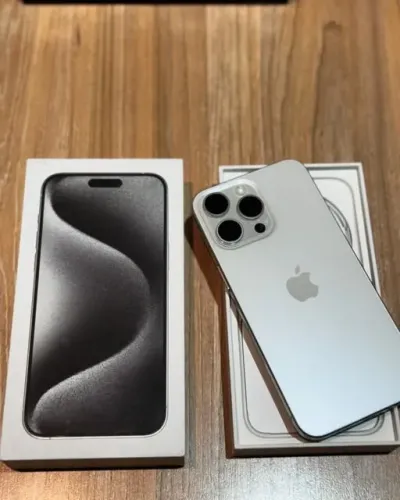 Iphone 15 Pro Max 256Gb Branco