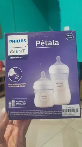 Mamadeira philips anti cólica