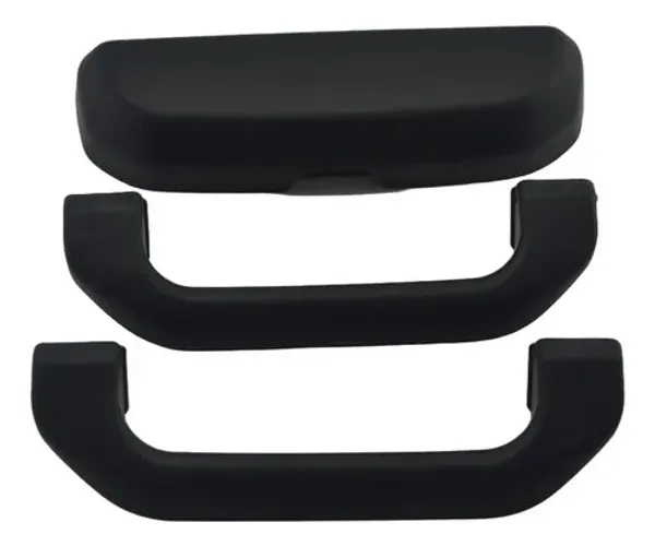 Kit Puxador Pqp Alça Porta Oculos Teto Fiat Uno 2016 Origina Preto