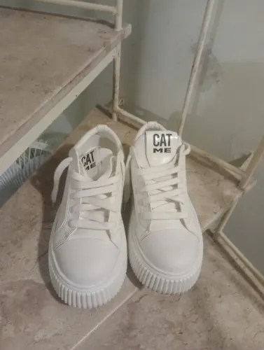 Tênis feminino Mr Cat - sensacional - branco 37