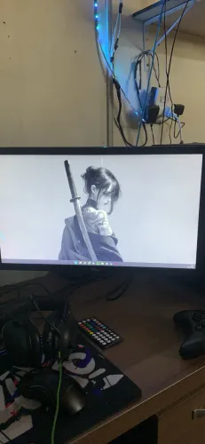 MONITOR 21,5 pol, 75hz + suporte articulado