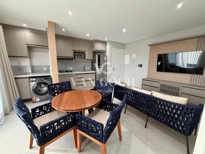 Apartamento de 58m² mobiliado no Residencial Vila Mariana em Holambra