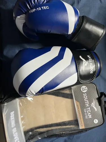 Luvas de boxe/muay thai south team 12 oz