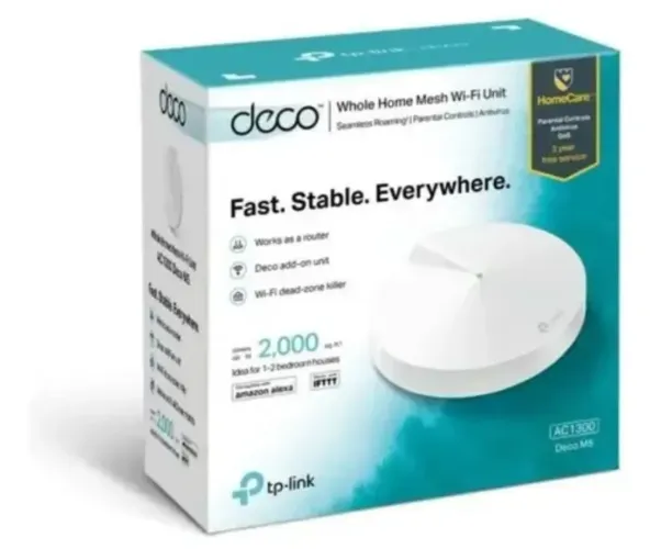 Roteador Wi-Fi tplink deco M5 (1-pack)