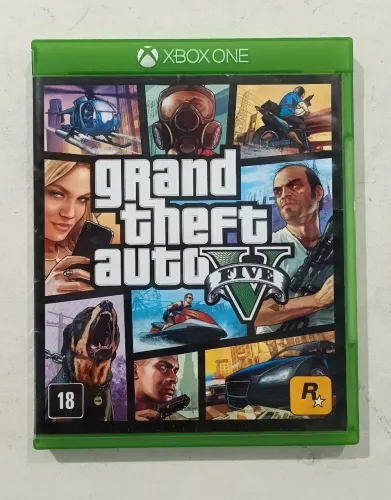 GTA 5 Xbox one (mídia física)