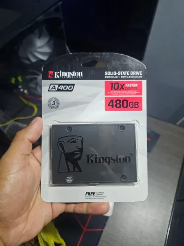 SSD Kingston A400 480GB - Novo / Na Embalagem Lacrada