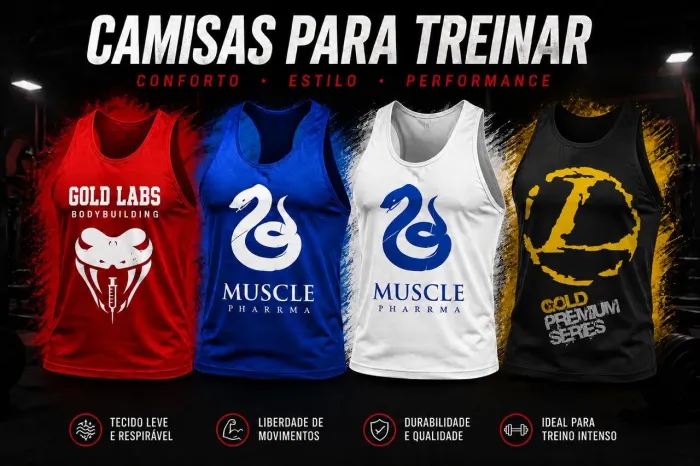 Camisas de treino