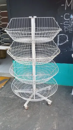Fruteira giratória grande