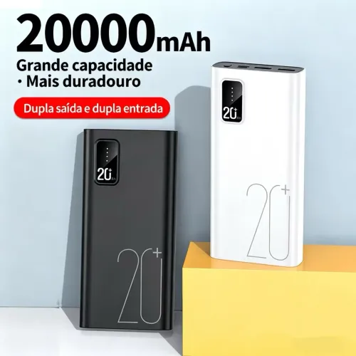 Carregador portátil/power bank 20.000mah 