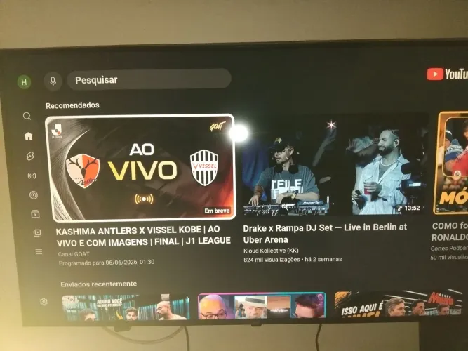 Tv LG 50 polegadas smart 4k