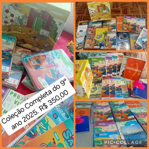 Livros trilhas FTD do 9° ano 2025