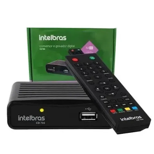 Conversor de tv digital intelbras 