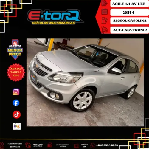 Chevrolet Agile LTZ Easytronic 1.4 8V Flexpower 5P 2014