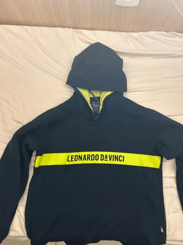 Moletom Colégio Leonardo da Vinci tamanho GG