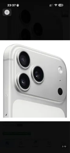 iPhone 17 pro Max 256 branco