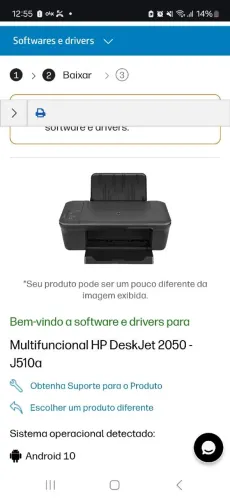 Impressora HP Deskjet F2050