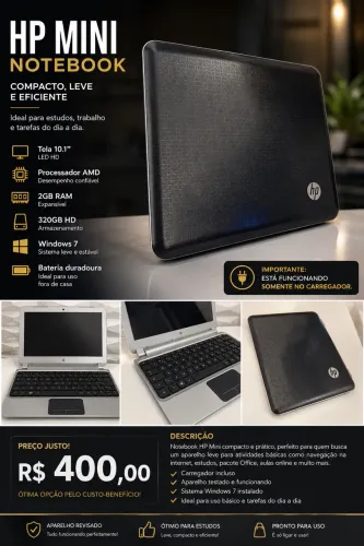 Notebook HP Mini