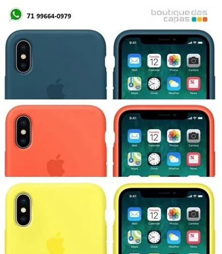 Case capa silicone iPhone XR , iPhone 11 , iPhone 12 e iPhone 13 apple