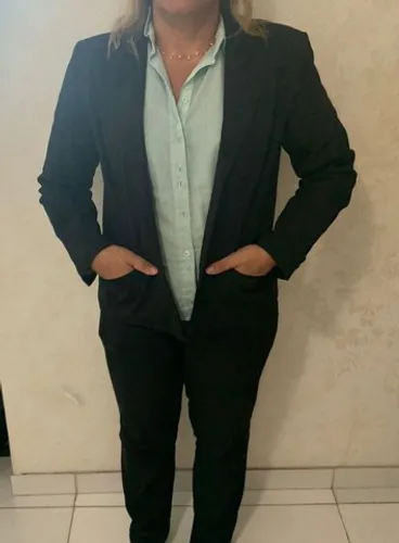 Conjunto de blayser e calça 46