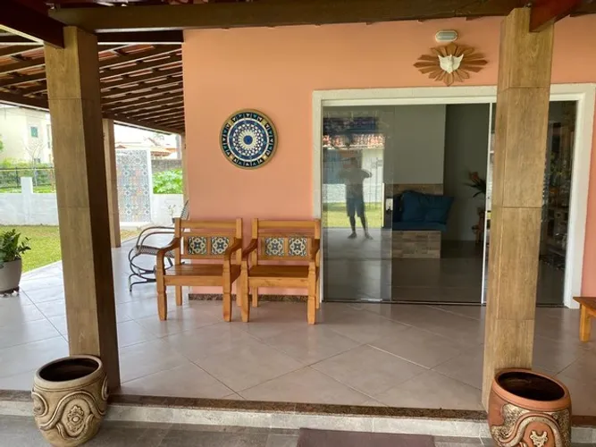 Temporada Ilha Itaparica! Casa em Cond. Fechado, Frente a Praia, 3/4, Suíte, Paz e Sossego
