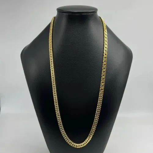 Corrente grumet dupla | Camadas em ouro