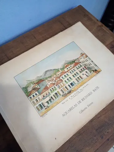 Aquarelas de Richard Bate - Obra de Arte Original