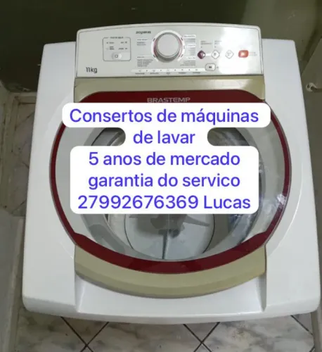 Conserto de máquina de lavar