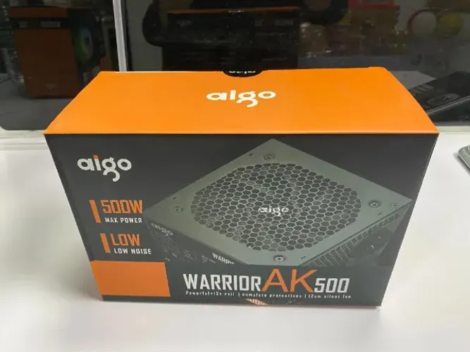 Fonte 500W ATX ~ 80 Plus ~ Nova ~ PFC Ativo ~ 220V - Aigo