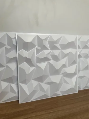 Placas 3D para decoração de parede