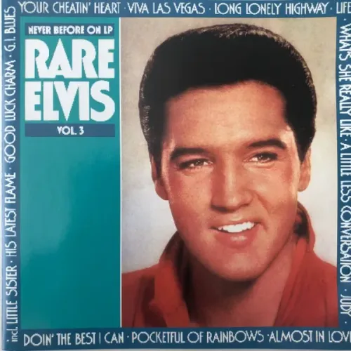 Cd Elvis Presley Rare Elvis Volume 3 Never Before On LP (Original)