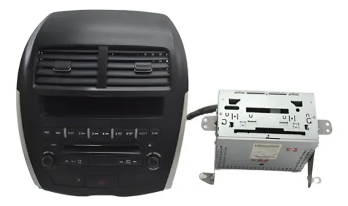 Moldura Central Painel Com Radio Mitsubishi Asx 2011 Orig