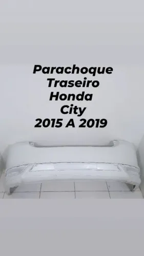 Para-choque traseiro Honda city 2015 a 2019 original