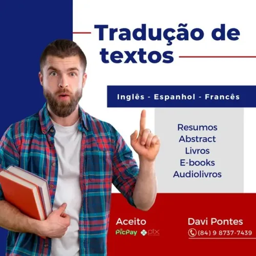 Tradução de textos | inglês| espanhol | Tradutor