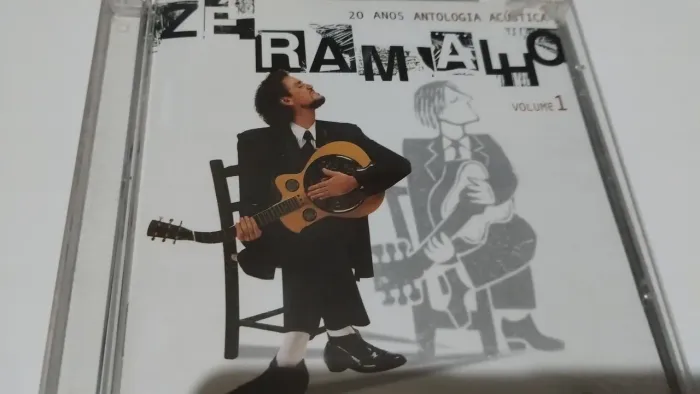 Cd Zé Ramalho 20 anos antologia acústica vol.1 usado 