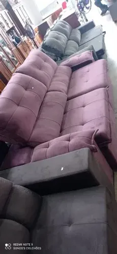 SOFÁ NOVO, RECLINÁVEL E RETRÁTIL