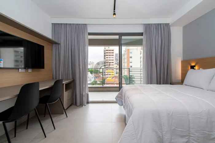 Apartamento Mobiliado à venda em Perdizes com 1 quarto, sem vaga de garagem