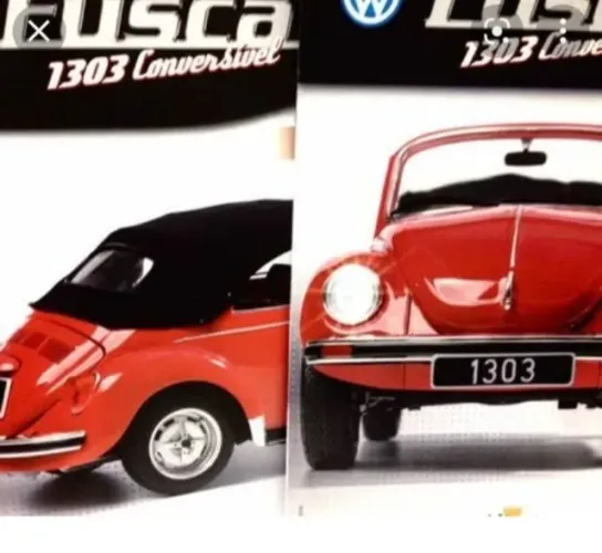 FASCÍCULOS-COL.FUSCA CONVERSÍVEL-ALTAYA