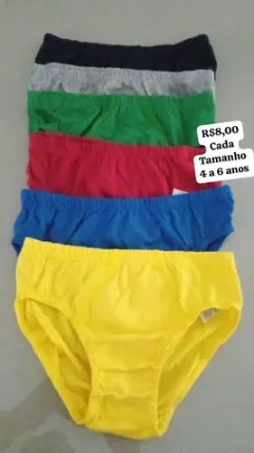 Cuecas infantil 