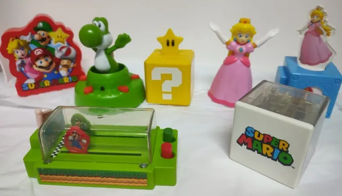 Coleção Mario Bros Mc Donald jogos
