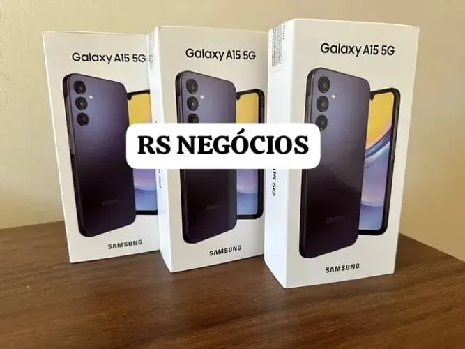 Lançamento A15 5G 128gb, Lacrado + NF (Até 12x) 