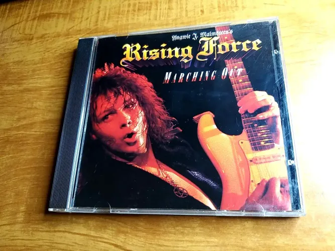 CD Yngwie Malmsteen's Rising Force Marching Out importado EUA