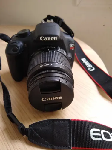 Câmera Canon Eos Rebel T5 Preto Com Lente 18-55mm (Usado)