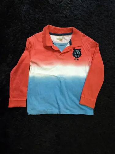 Camiseta Polo Manga Longa Infantil Milon Tam 4