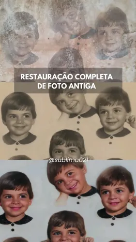 Restauração de Fotos Antigas
