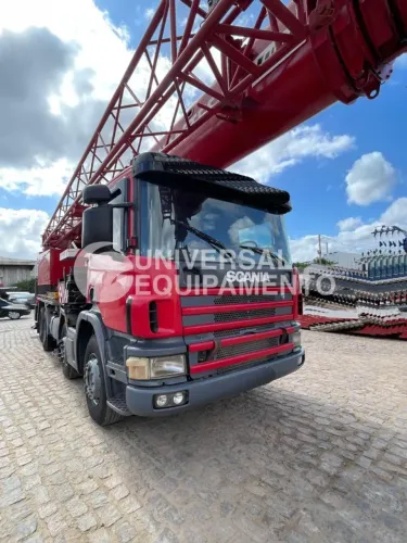 Caminhão SCANIA 360 ano 1998 guindaste LUNA GT-60/42 60Ton
