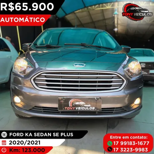 Ford KA 1.5 Sedan SE Plus 12V Flex 4P Aut. 2021
