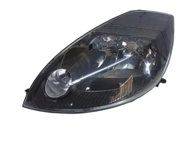 Farol Esquerdo Ford Ka 2008 A 2014 Mascara Negra Restaurado