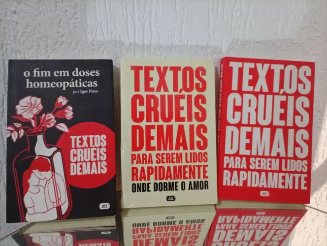 LOTE COM 3 LIVROS NOVOS NOVOS NOVOS
